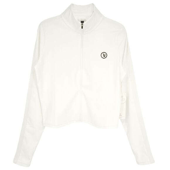 VUORI Chilled Out Track Full Zip in White L